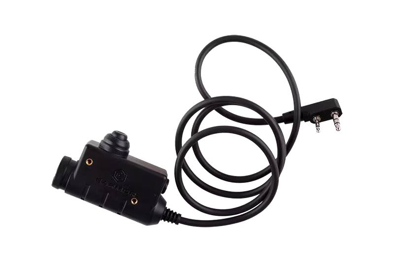 Кнопка PTT EARMOR M51 KEN для радіостанцій BAOFENG (Kenwood)