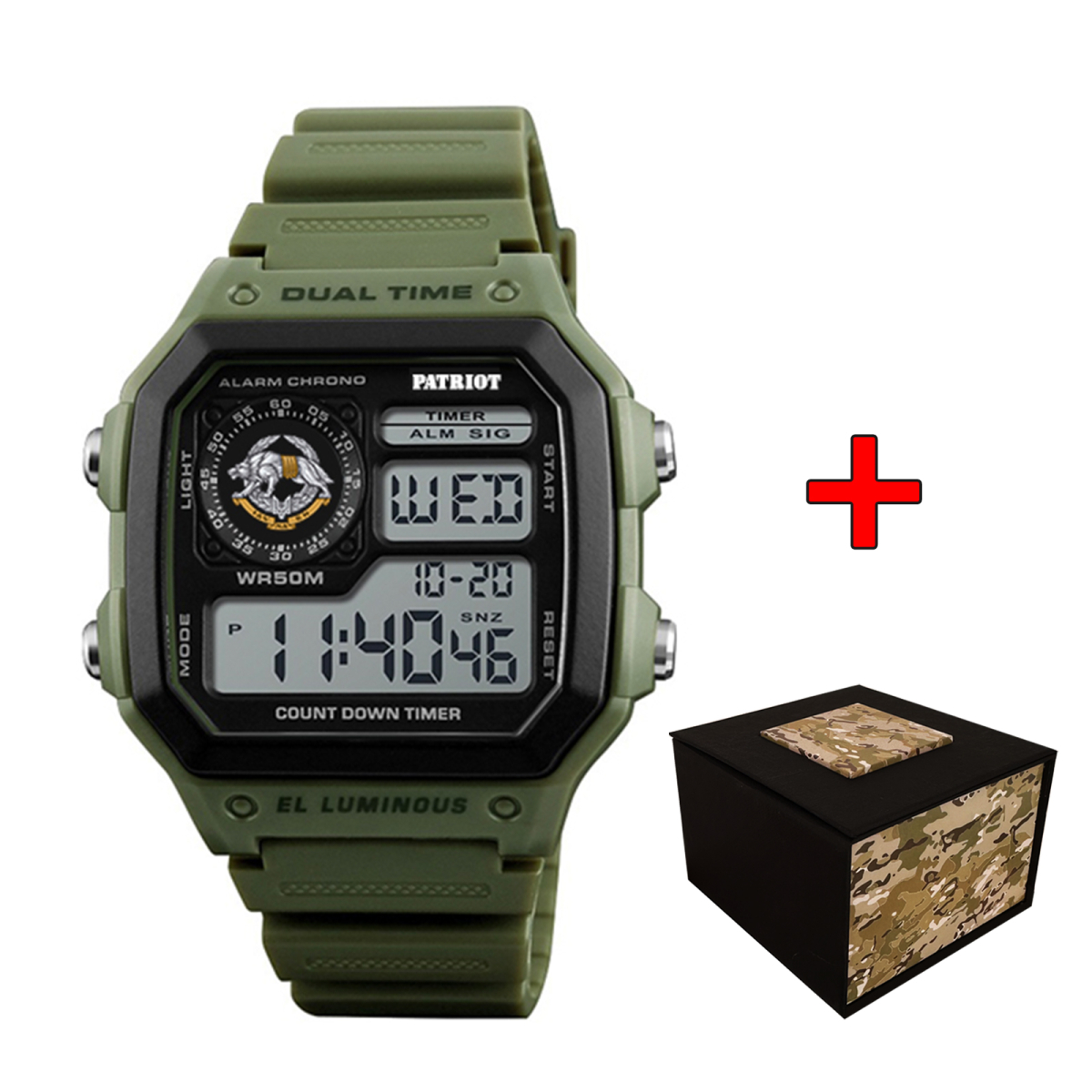 Patriot 010AGSSO ССО Зелені + Коробка