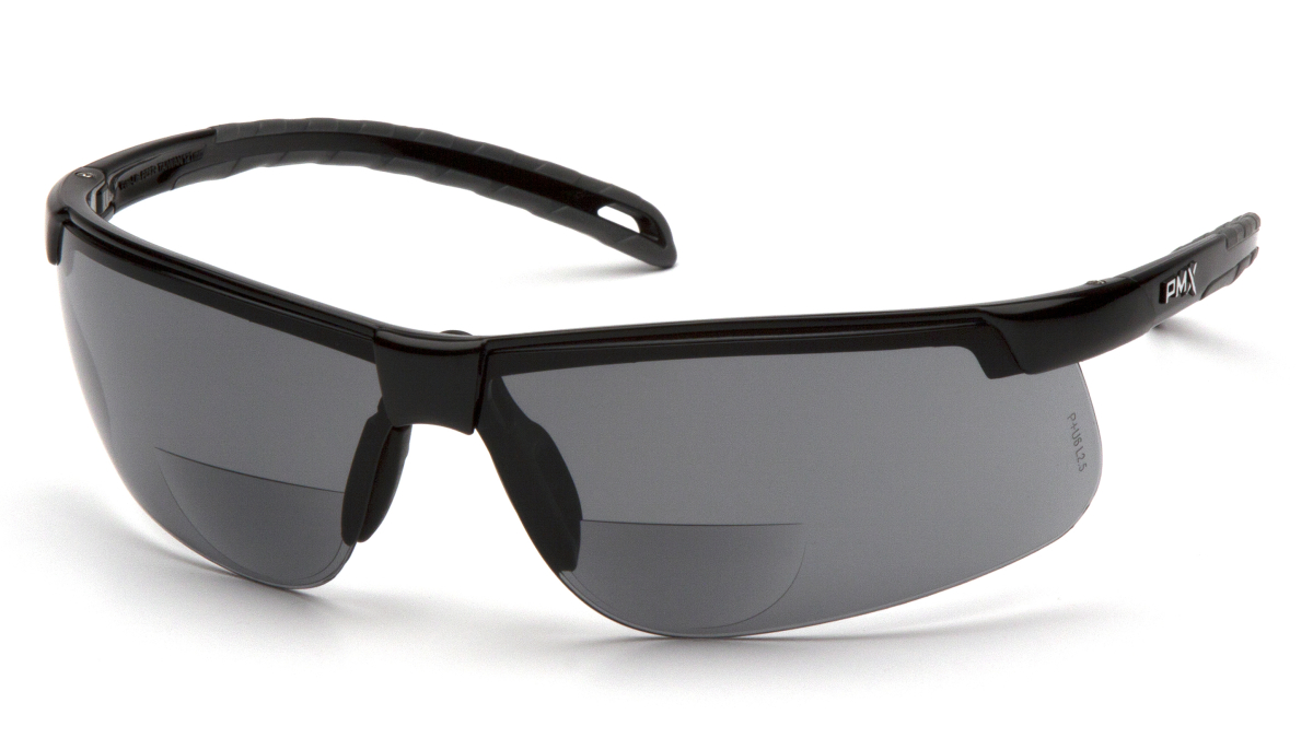 Окуляри Pyramex Ever-Lite Bifocal (gray +1.5) Super Anti-Fog H2MAX, біфокальні сірі з діоптріями