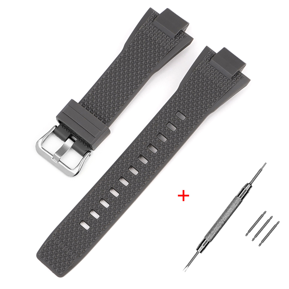 Ремінець для Casio G-Shock GST-B400 Gray SI