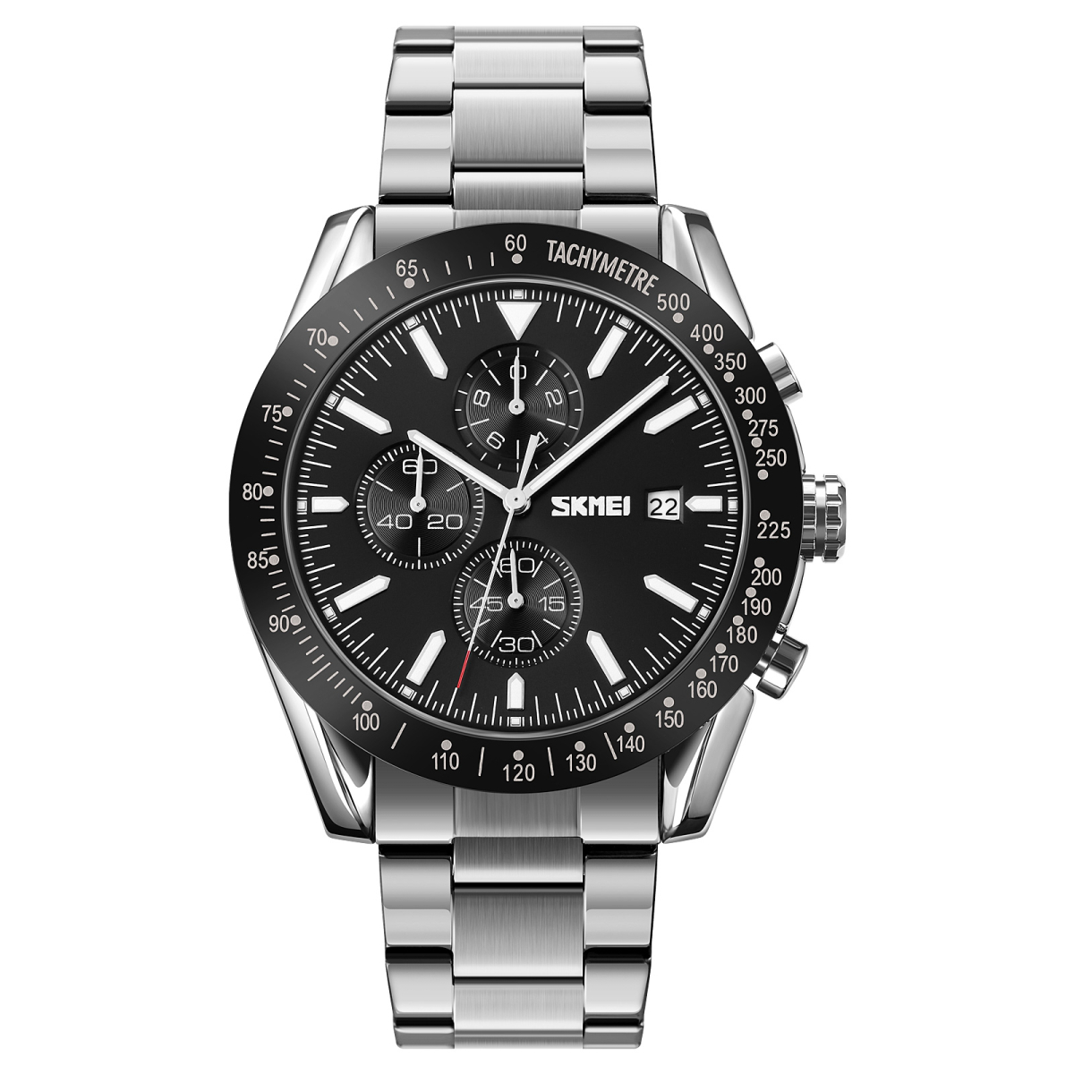 Чоловічий годинник Skmei 9253SIBK Silver-Black