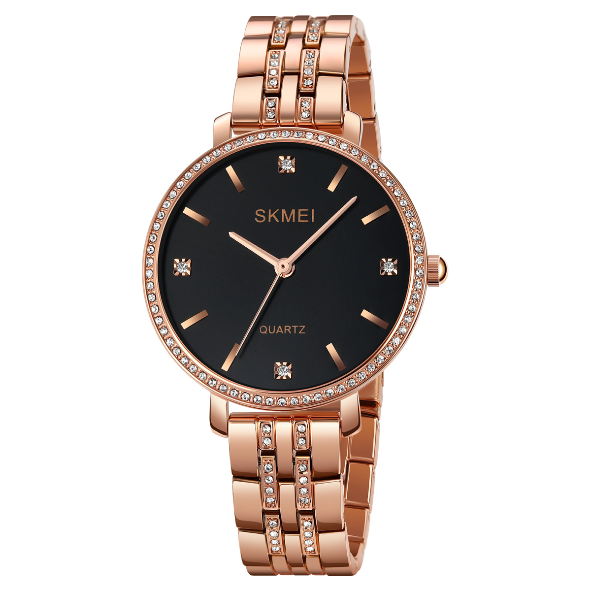 Жіночий годинник Skmei 2006RGBK Rose-Gold-Black