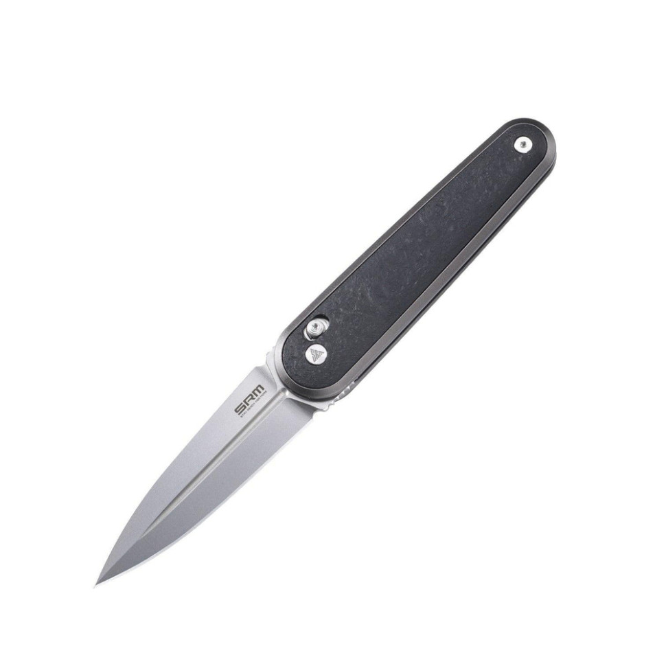 Ніж складаний кишеньковий SRM Twin 251MB-GB (7.6 см) N690 / G10 чорний