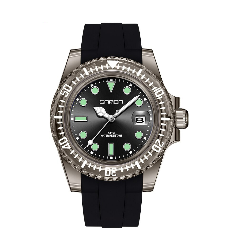 Чоловічий годинник Sanda 9007 All Black
