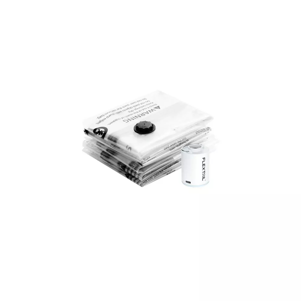Вакуумні пакети Flextail, розмір L (60х80 см), 4 шт