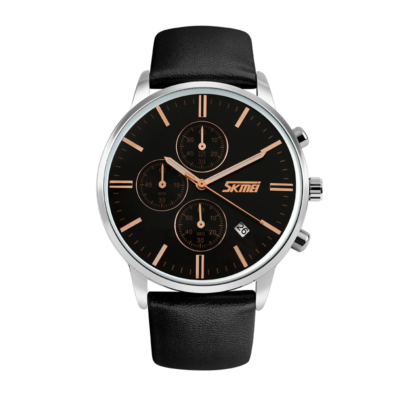 Чоловічий годинник Skmei 9103BKBK Black-Black