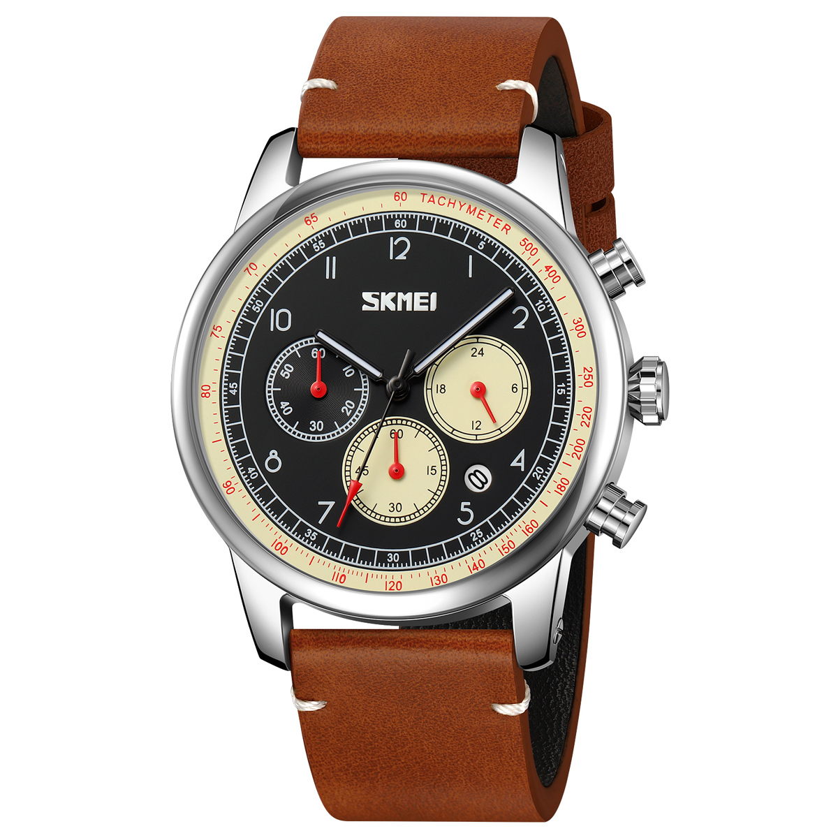 Чоловічий годинник Skmei 9318BEBN Beige-Brown