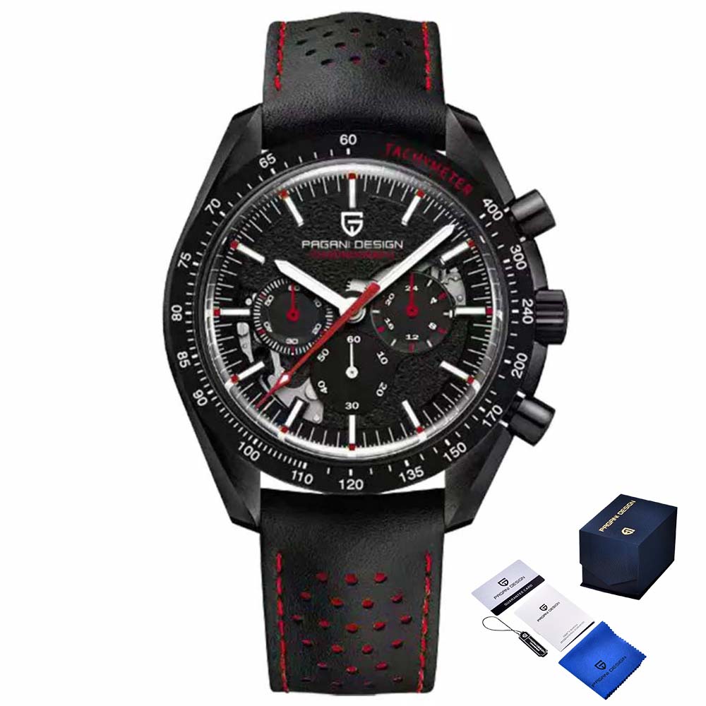 Чоловічий годинник Pagani Design PD-1779 Black-Red