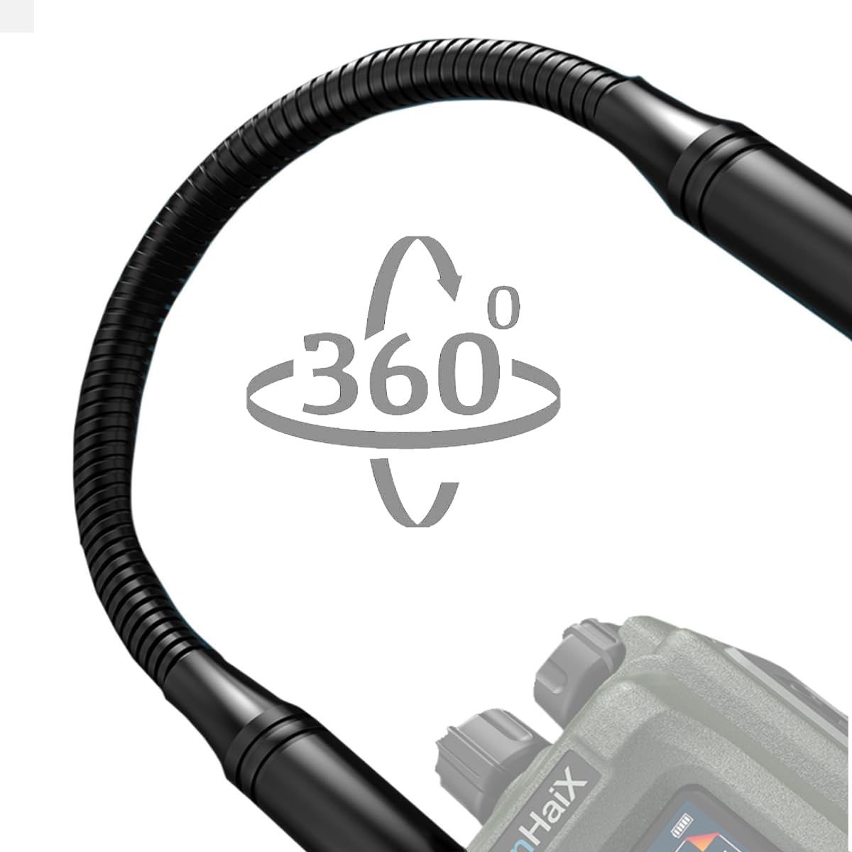 Високочутлива GooseNeek трубчаста антена - SMA-F, Сумісна з UHF/VHF Baofeng UV-5R, UV-82, BF-888s та Іншими - Всенаправлене Покриття - Зображення 6