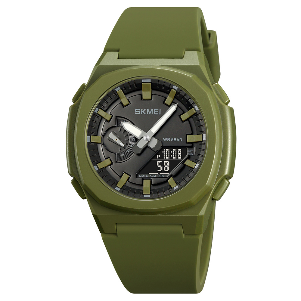 Чоловічий годинник Skmei 2091AGBK Army Green Black
