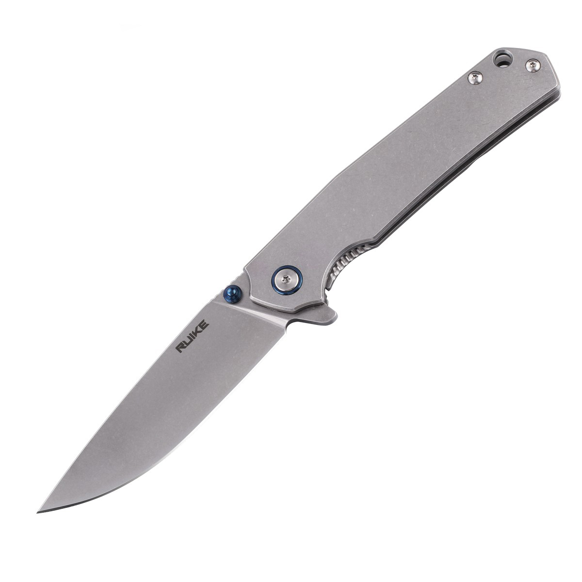 Ніж складаний туристичний Ruike P801-SF, (8.6 см) 14C28N / 3cr14n сірий