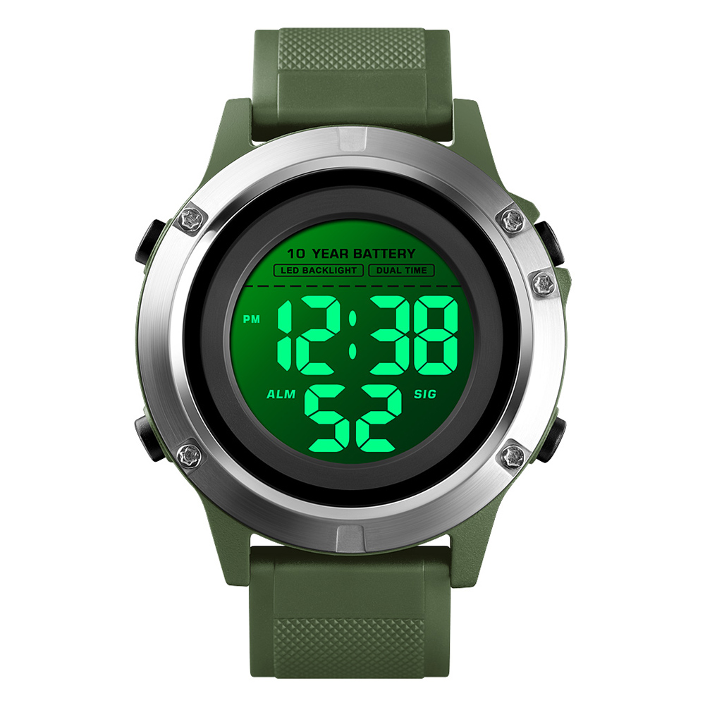 Skmei 1518 Black-Military Wrisband SALE