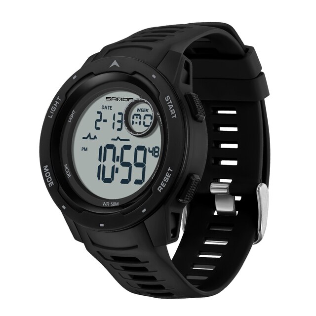 Чоловічий годинник Sanda 2125 Black-White