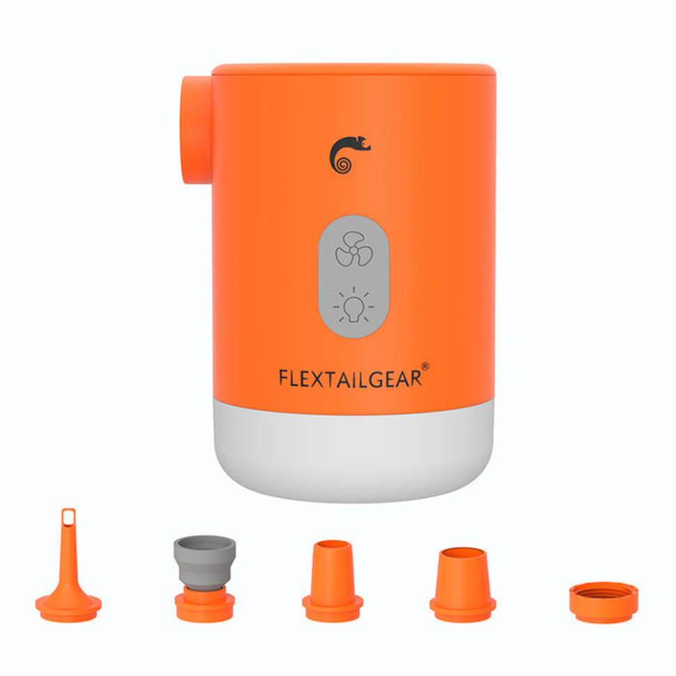 Насос-ліхтар-powerbank кемпінговий Flextail Max Pump 2 Pro, помаранчевий