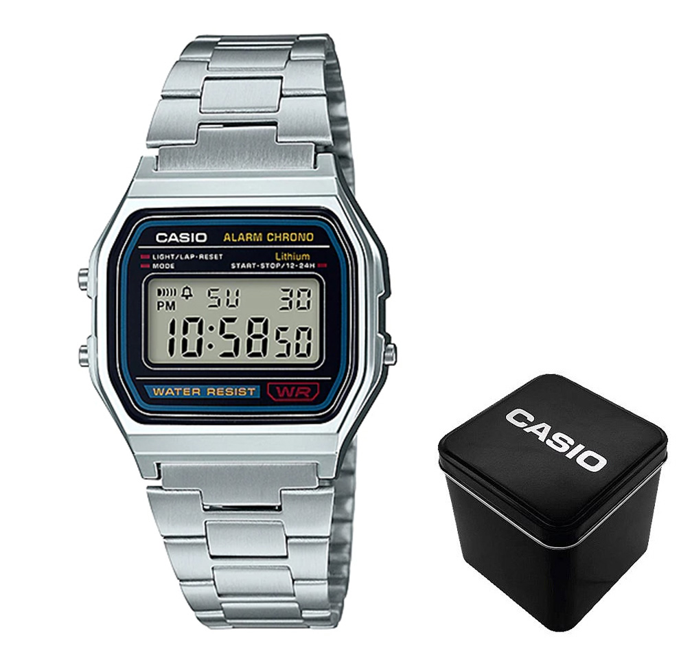 Чоловічий годинник Casio A158WA-1D