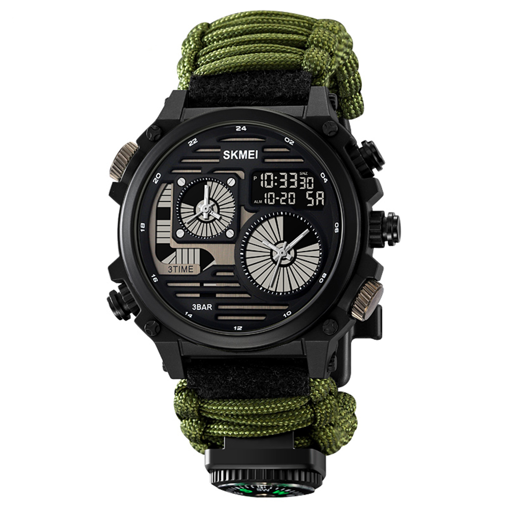 Електронний годинник Skmei 2202NAG Army Green
