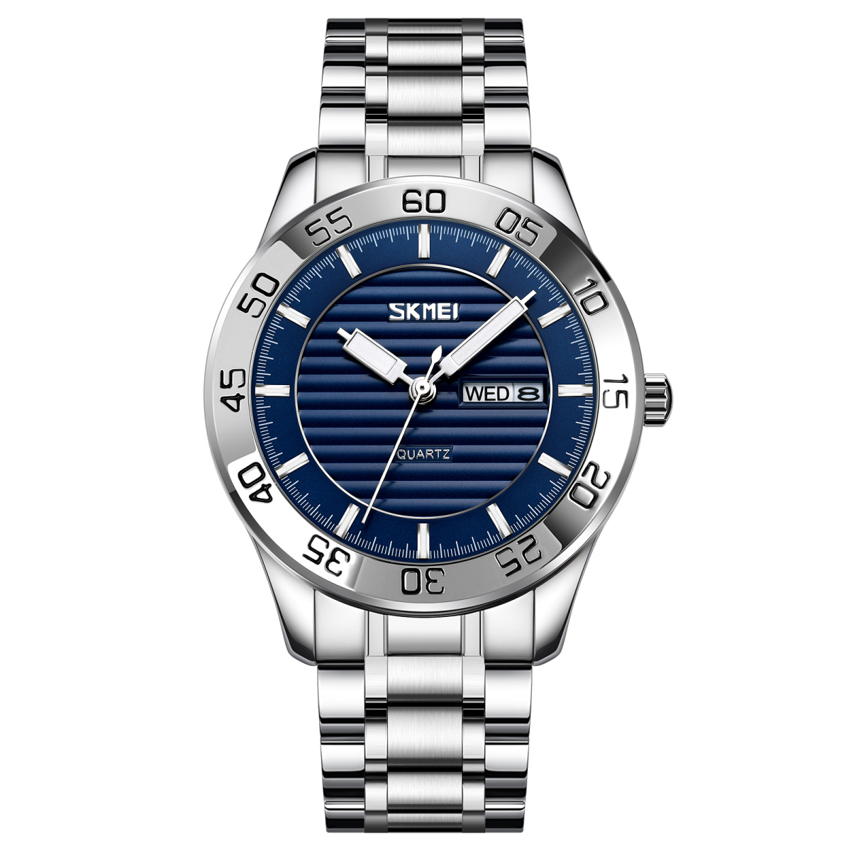 Чоловічий годинник Skmei 9293SIBU Silver-Blue