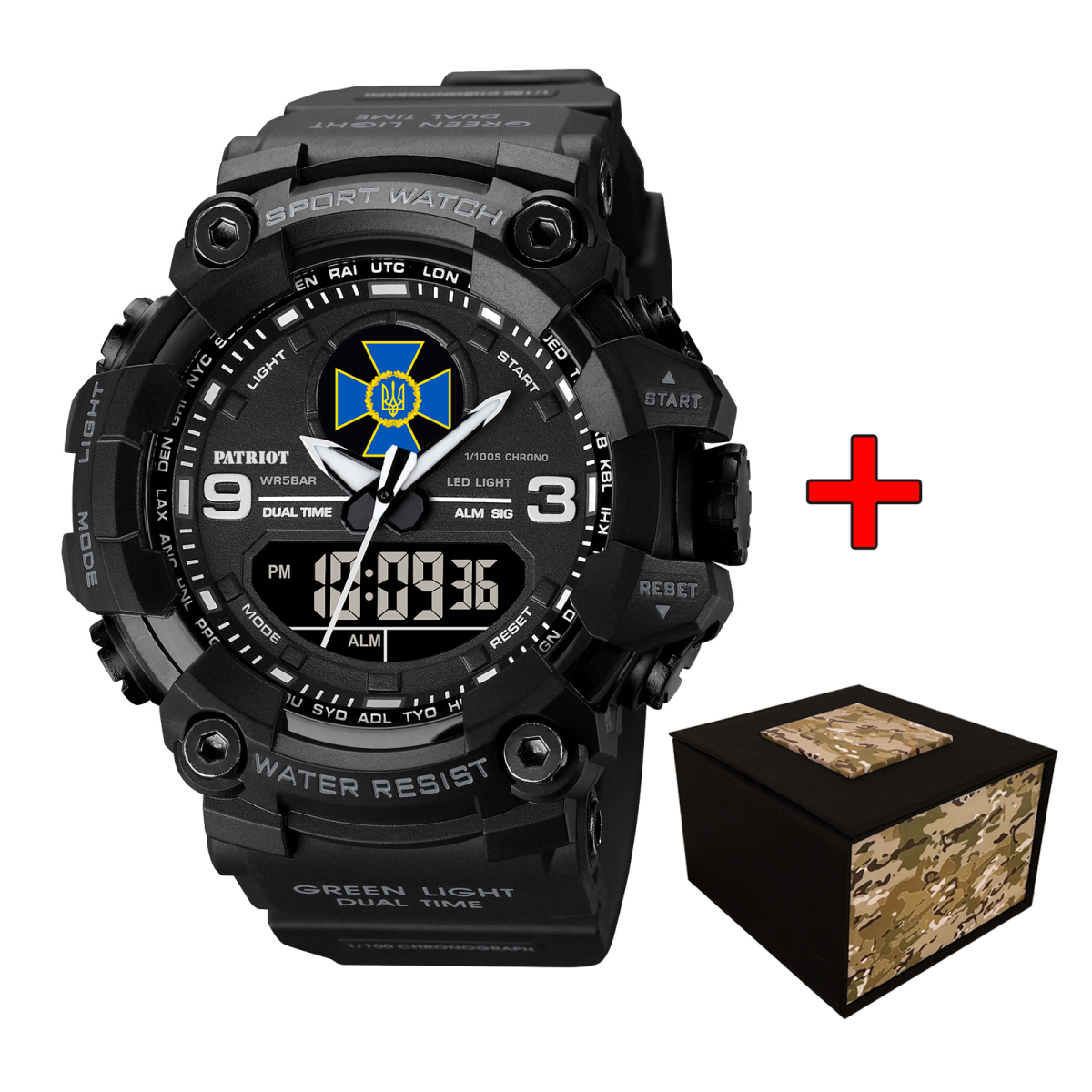 Patriot 001BKSBU СБУ Чорні + Коробка.