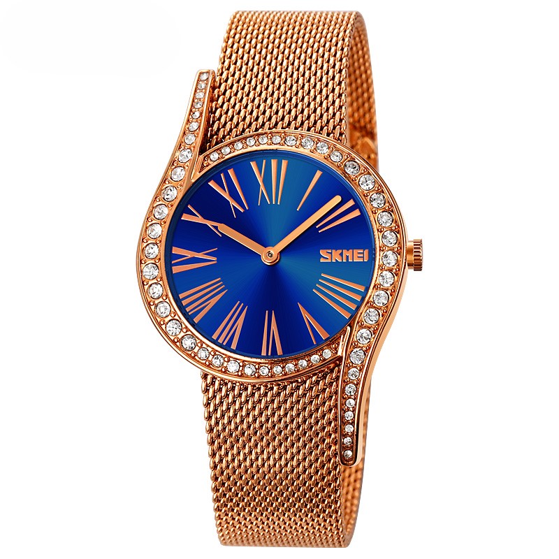 Класичний жіночий годинник Skmei 9252BU Blue