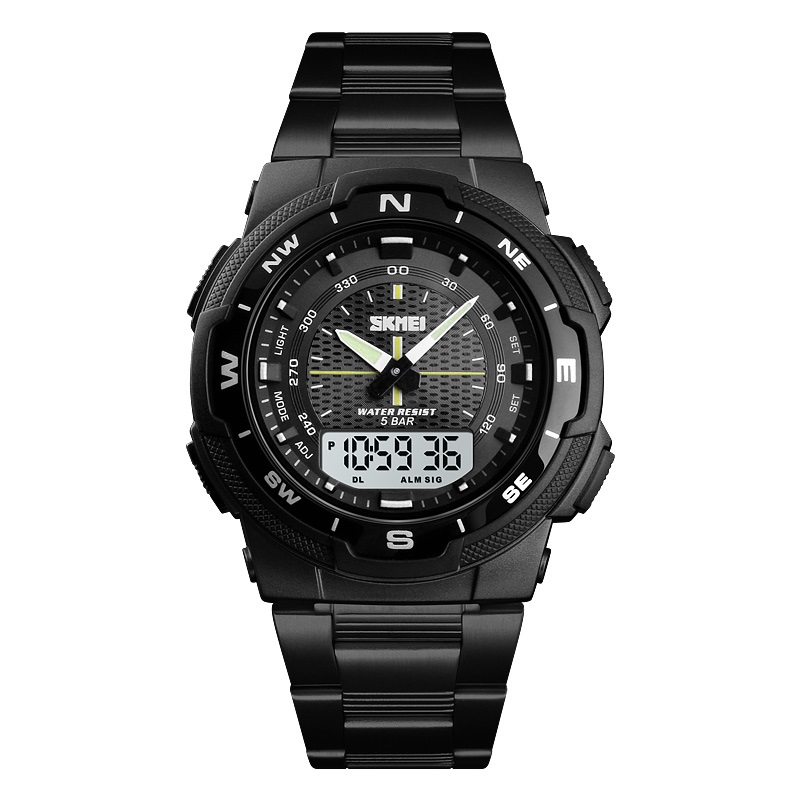 Чоловічий годинник Skmei 1370BKWT Black-White