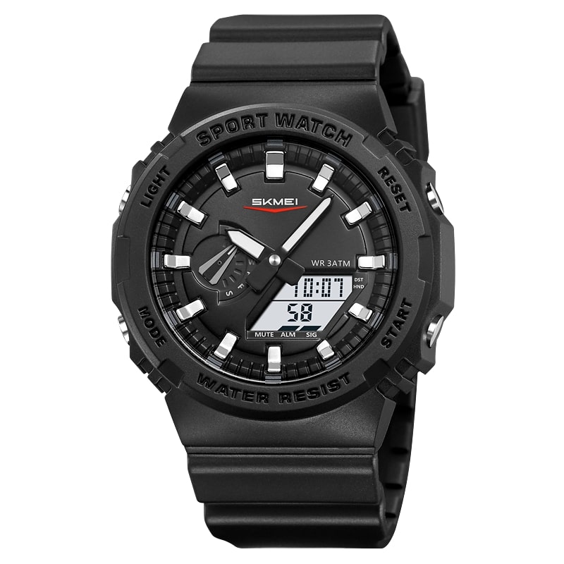 Спортивний чоловічий годинник Skmei 2351BKWT Black-White