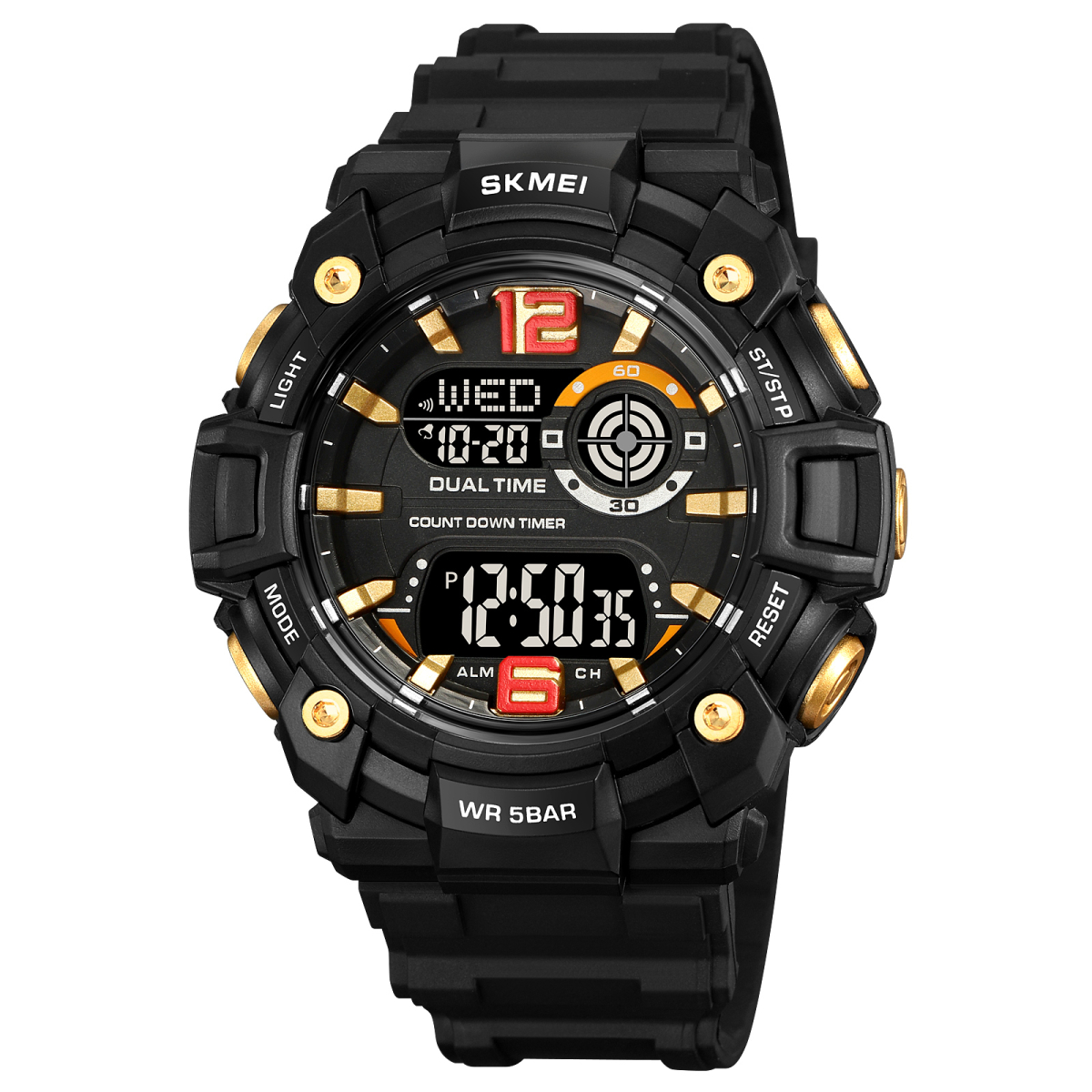 Skmei 2018GDBK Gold-Black SALE