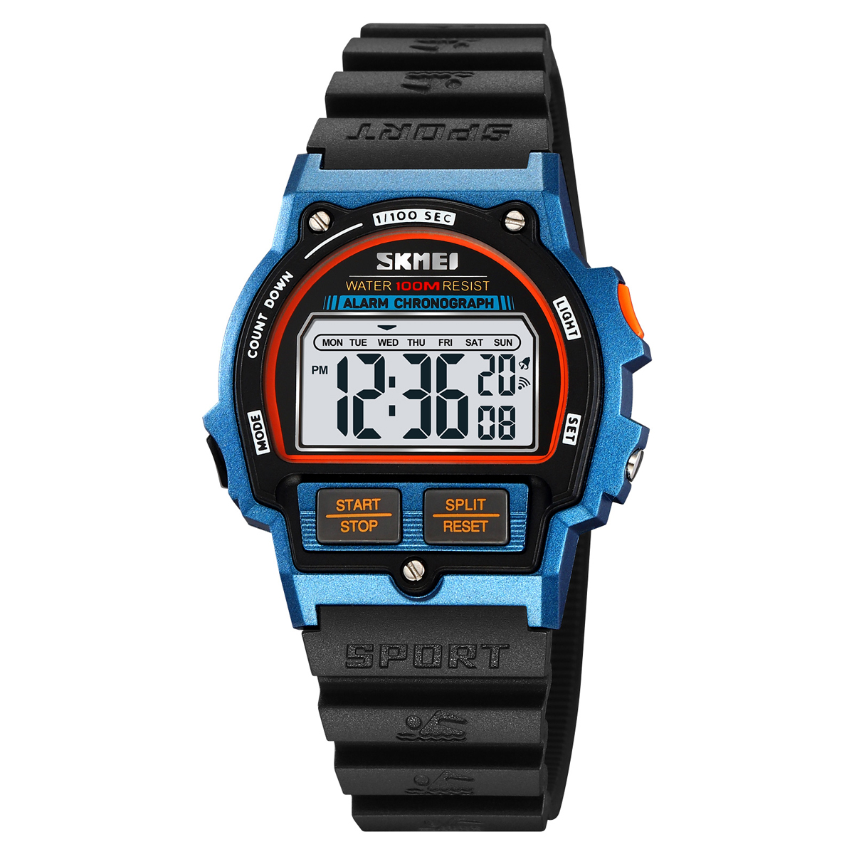 Годинник наручний Skmei 2263BKBU Black-Blue