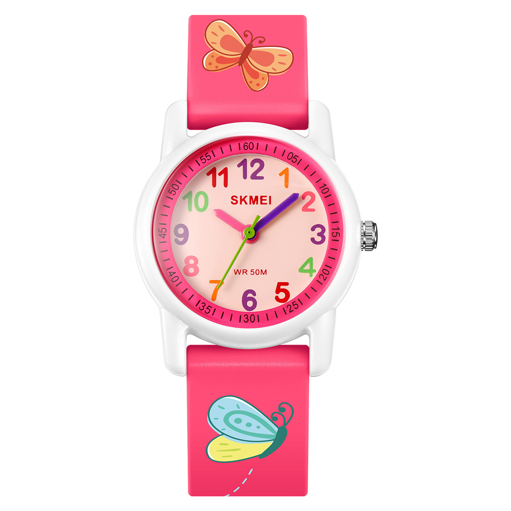 Дитячий годинник Skmei 2157PKWT Pink-White