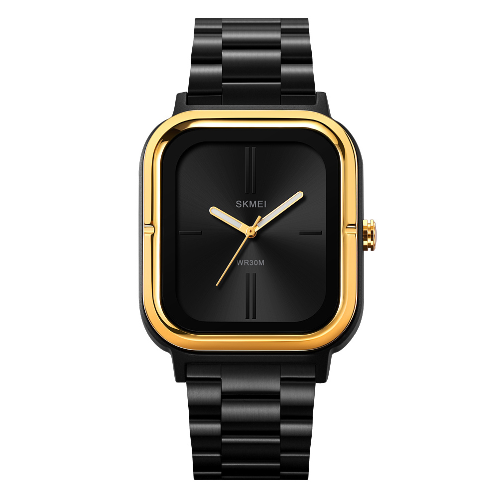Класичний чоловічий годинник Skmei 2275GD Gold