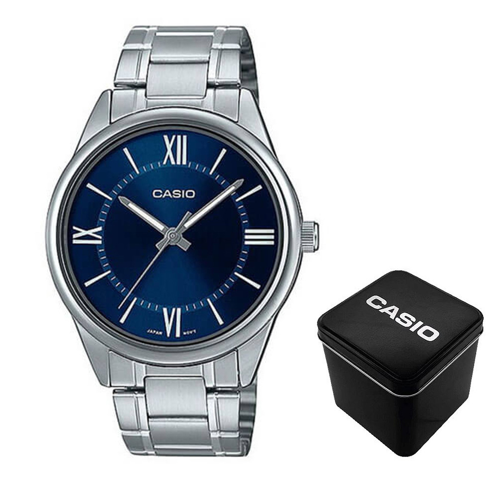 Чоловічий годинник Casio MTP-V005D-2B5