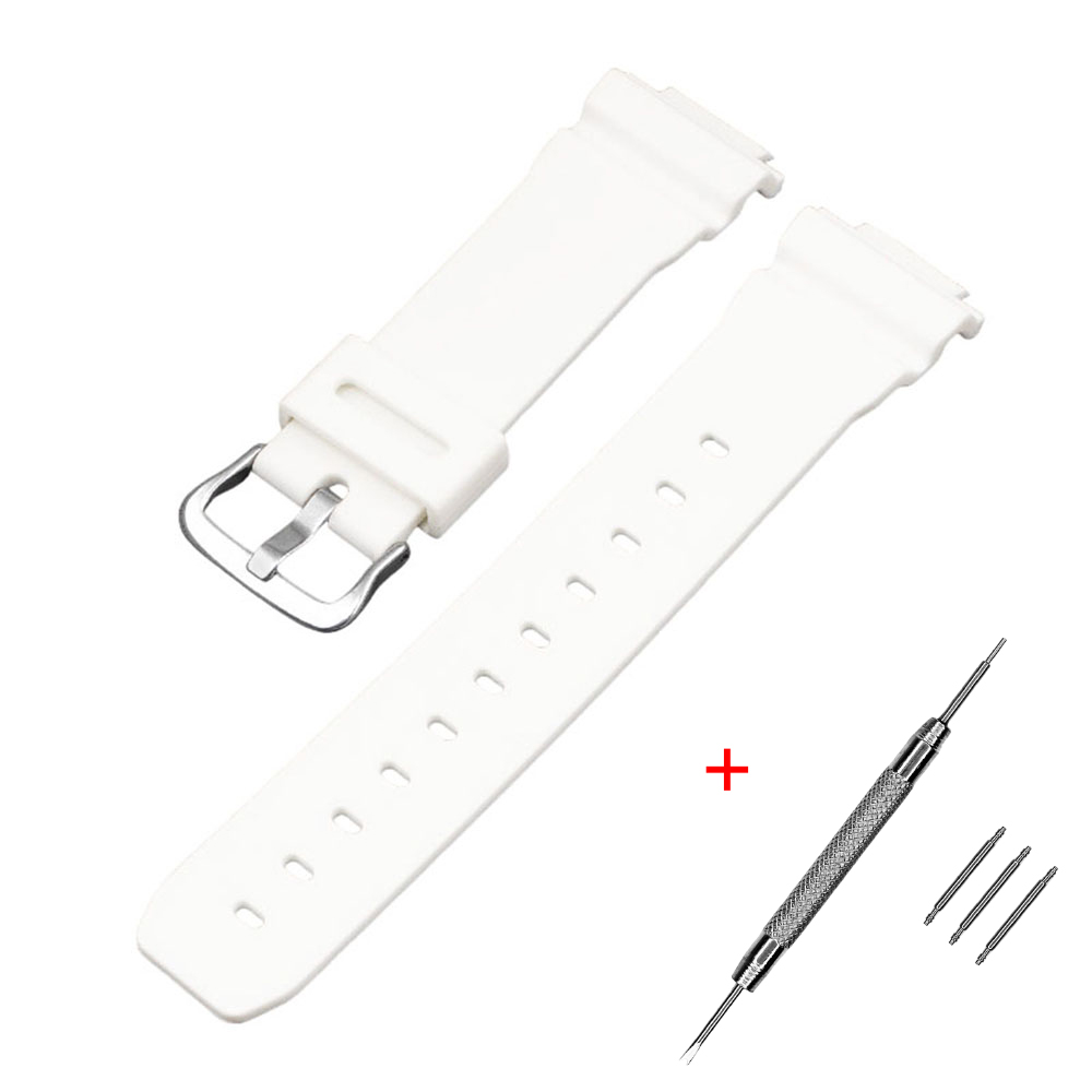 Ремінець для Casio G-Shock DW-6900 White SI