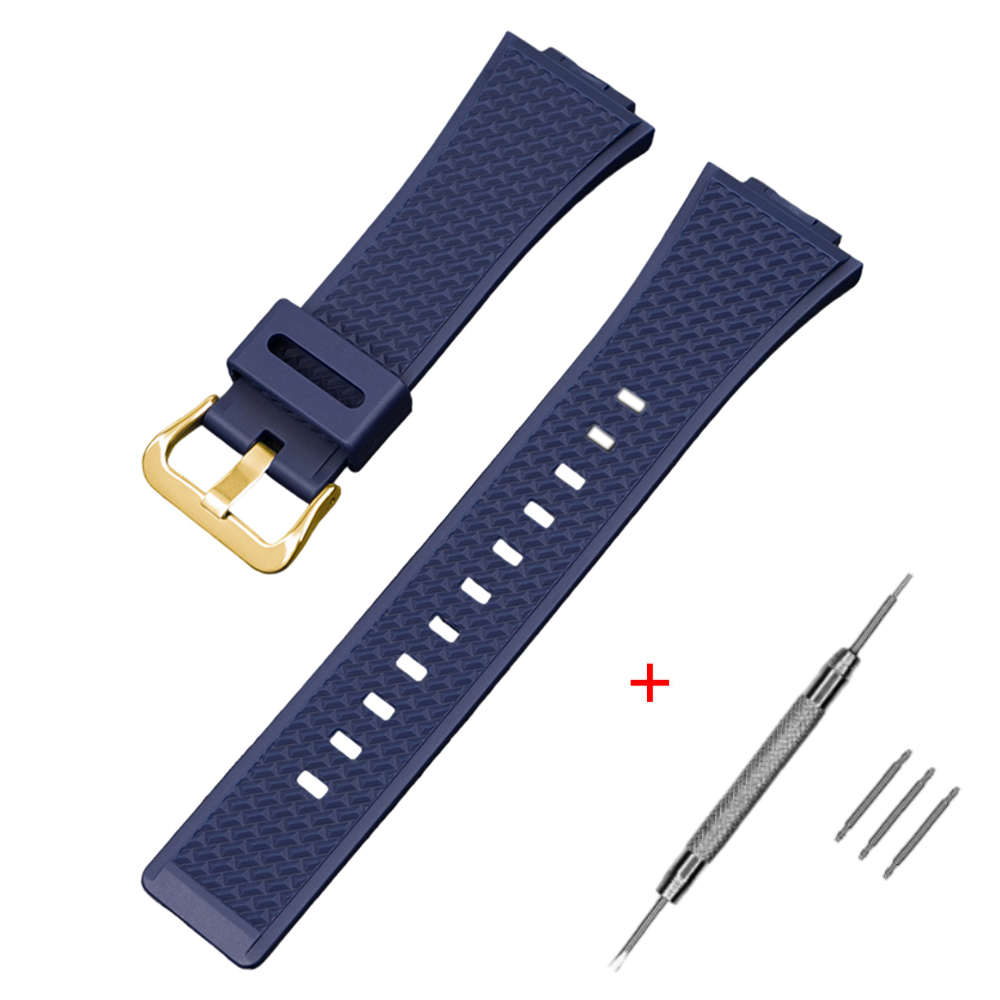 Ремінець для Casio G-Shock GA-100/110 Dark Blue GD