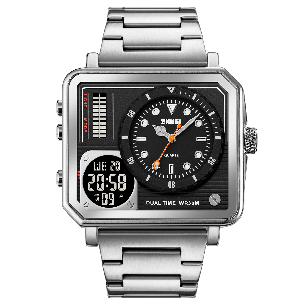 Skmei 2025SI Silver SALE