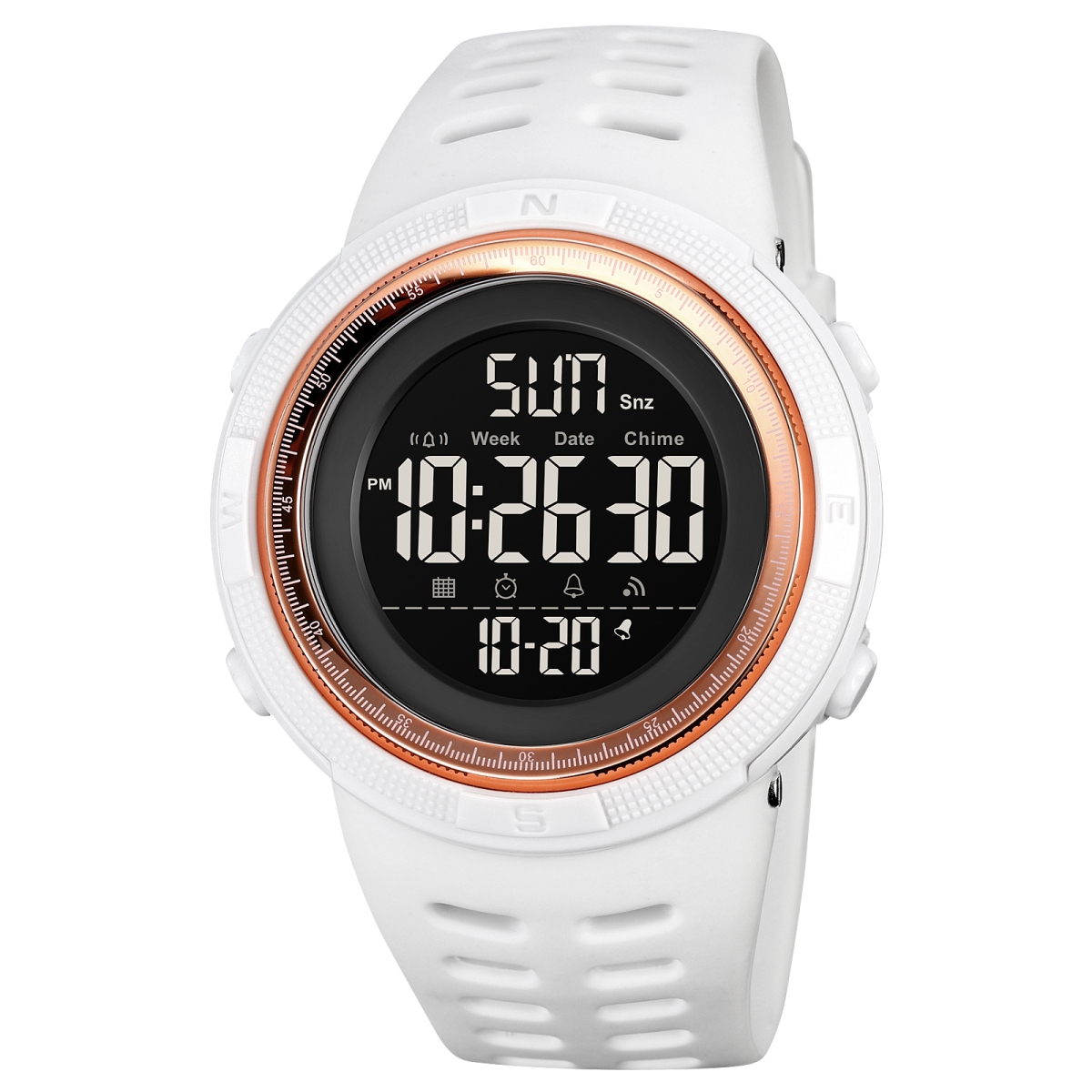 Наручний годинник Skmei 2070WT White