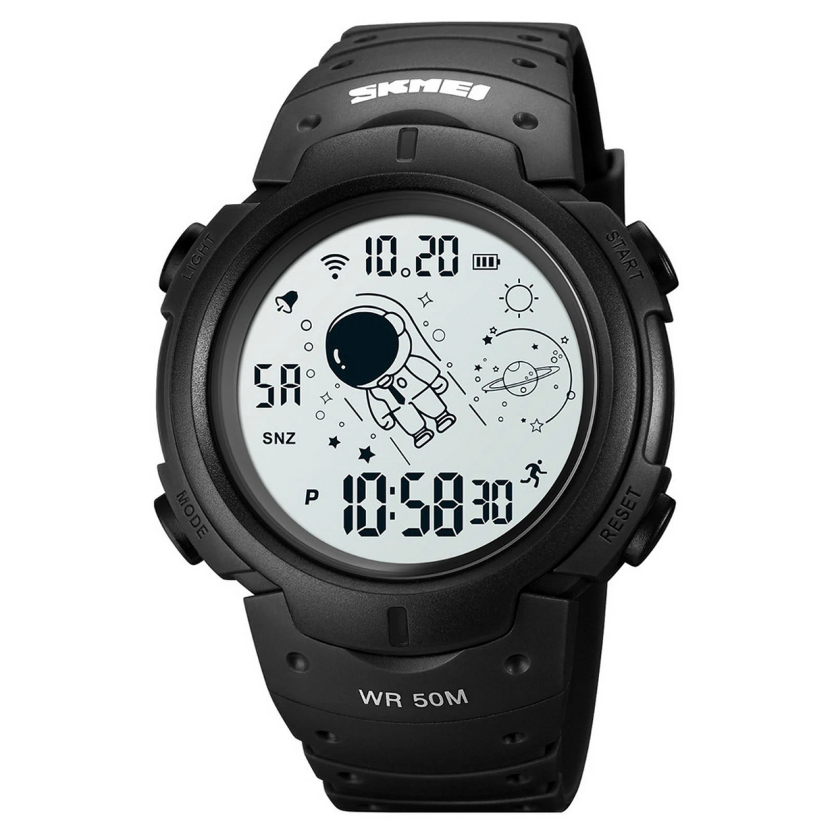 Чоловічий годинник Skmei 1820BKWT Black-white