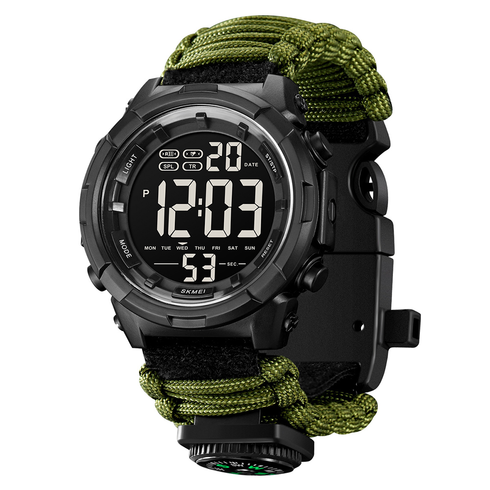 Чоловічий годинник Skmei 1845NAG Army Green