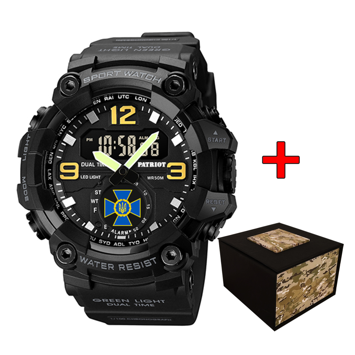 Patriot 003BKSBU СБУ Чорні + Коробка.