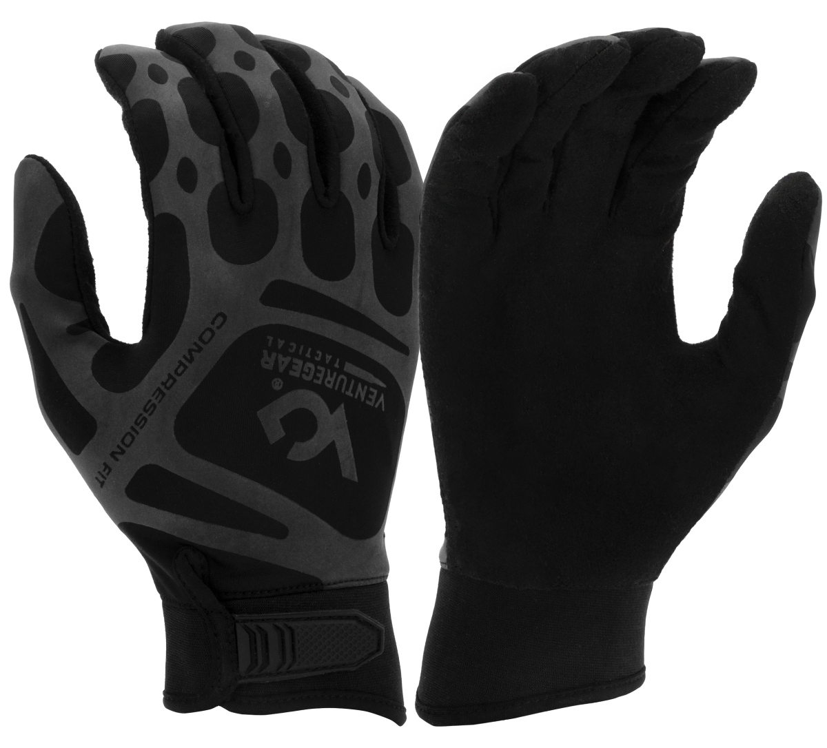 Тактичні рукавиці Venture Gear Tactical VGTG10 Compression Fit, чорні, розмір XL (10)
