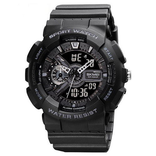 Чоловічий годинник Skmei 1688 All Black.