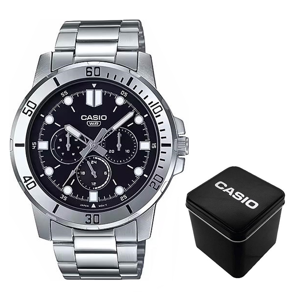 Чоловічий годинник Casio MTP-VD300D-1E