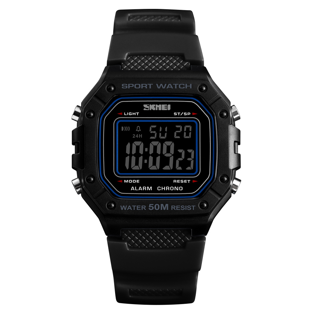 Чоловічий годинник Skmei 1496BKBK Black-Black