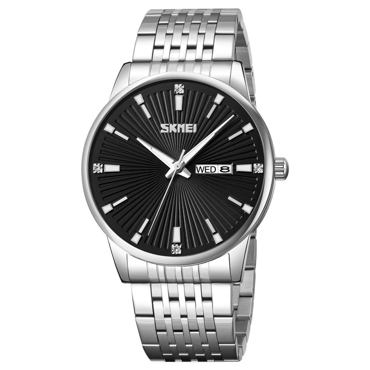 Чоловічий годинник Skmei 9323SIBK Silver-Black