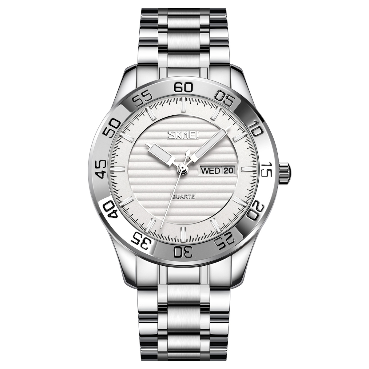Чоловічий годинник Skmei 9293SISI Silver-Silver