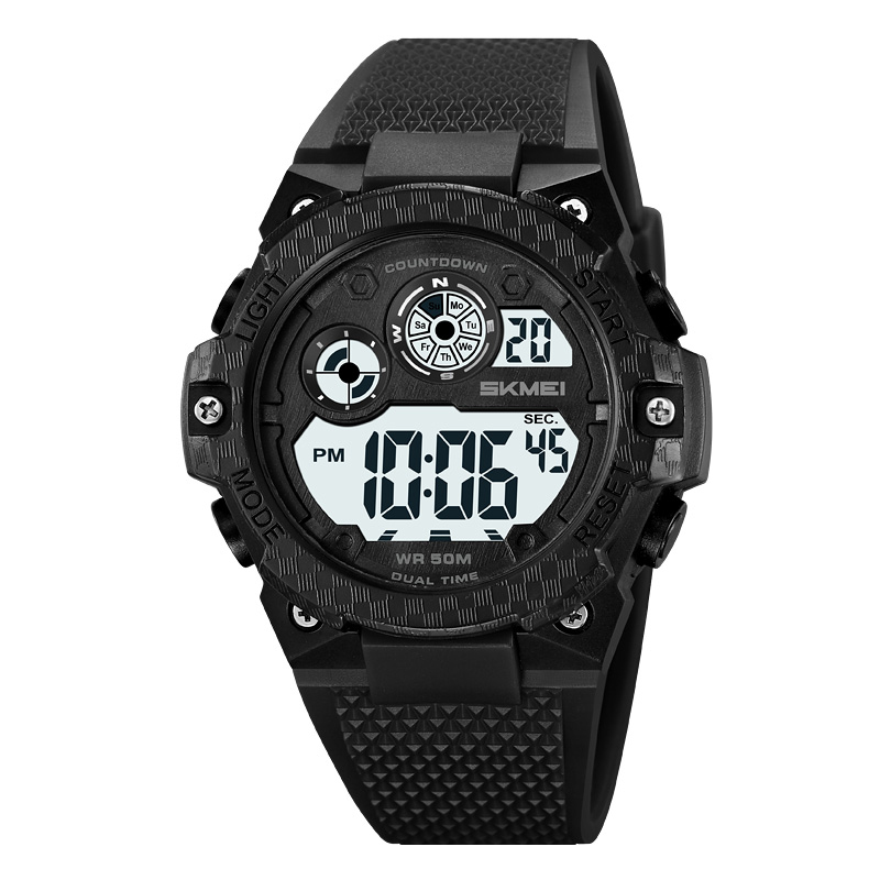 Спортивний чоловічий годинник Skmei 2337BKWT Black-White
