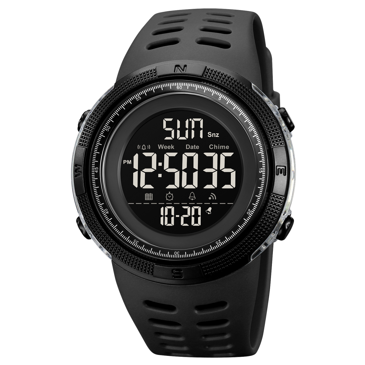 Чоловічий годинник Skmei 2070BK Black