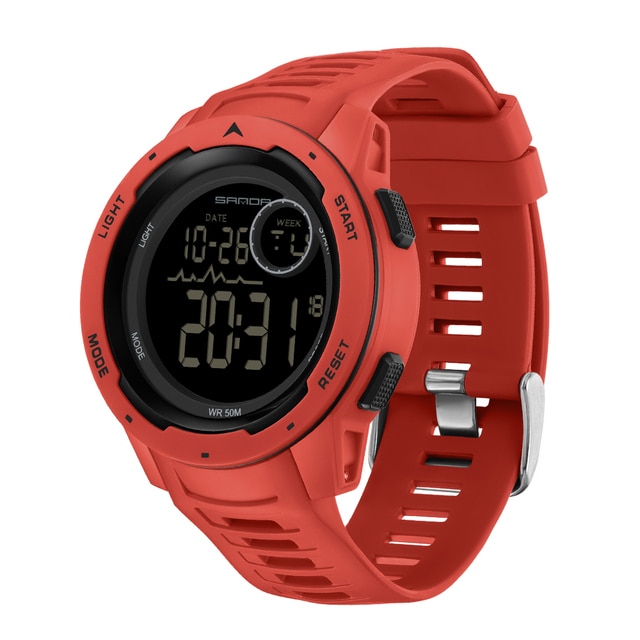 Чоловічий годинник Sanda 2125 Red-Black