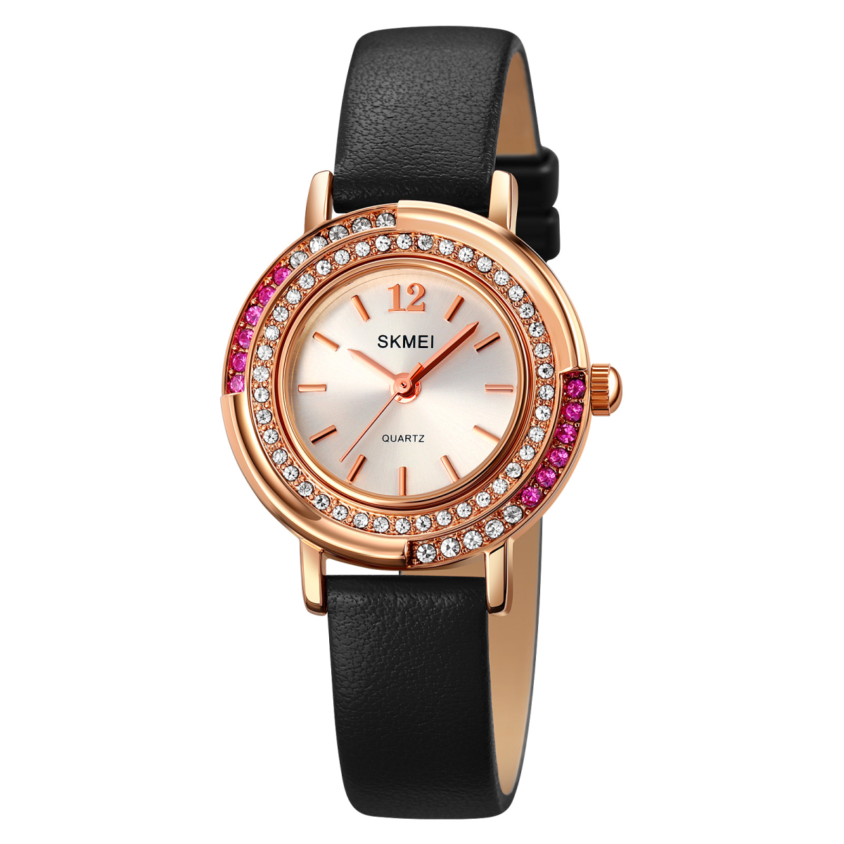 Жіночий годинник Skmei 1855RGBK Rose Gold-Black
