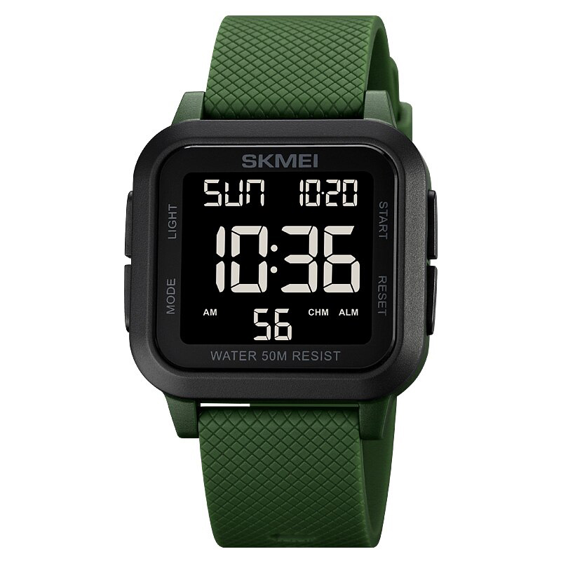 Чоловічий годинник Skmei 1894 All Black-Military Wristband