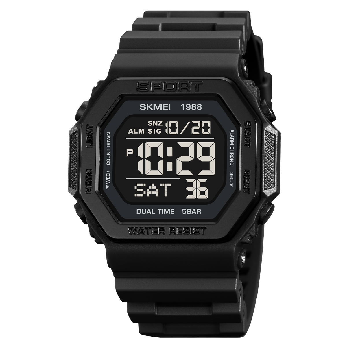 Чоловічий годинник Skmei 1988BK Black