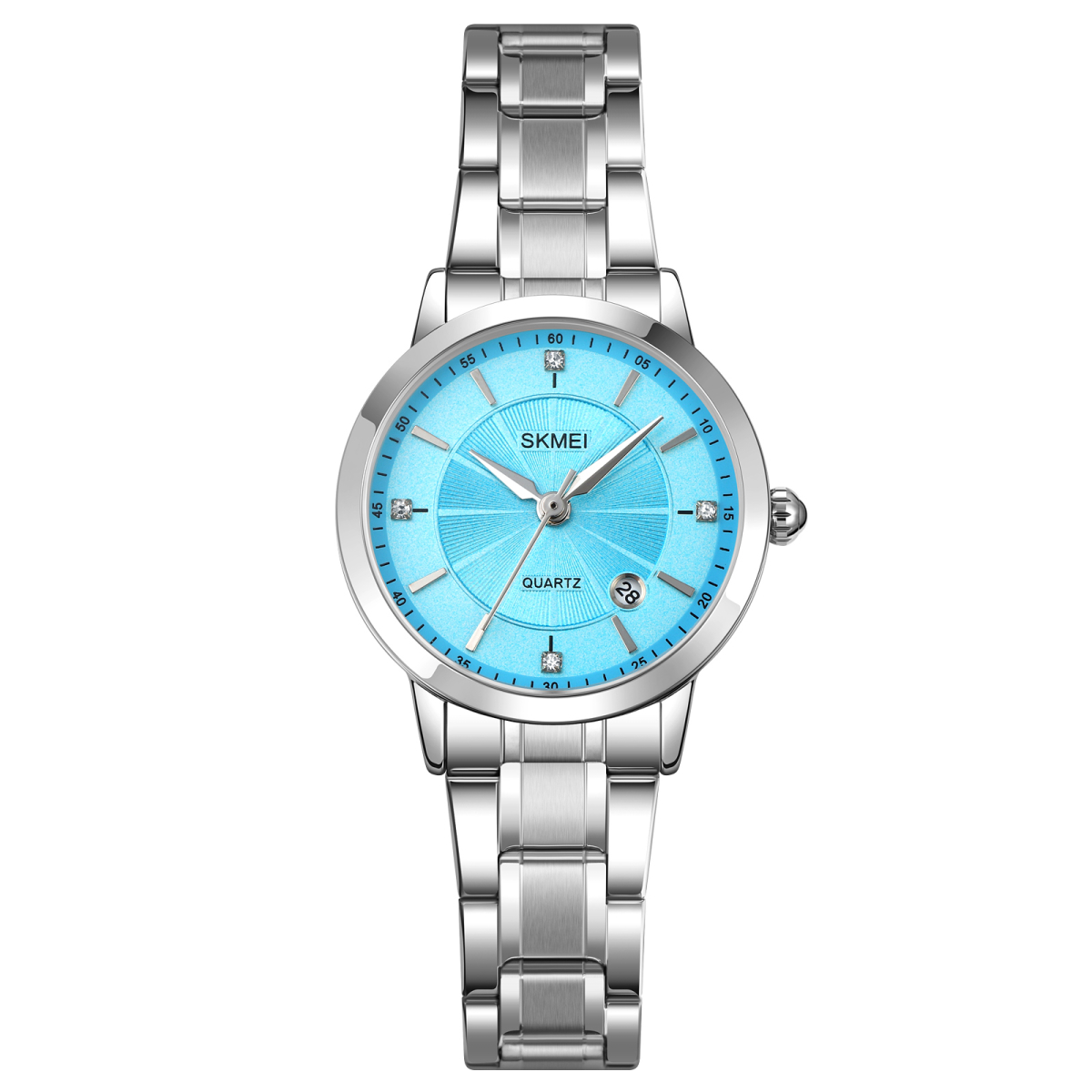 Жіночий годинник Skmei 1819SIBU Silver-Blue